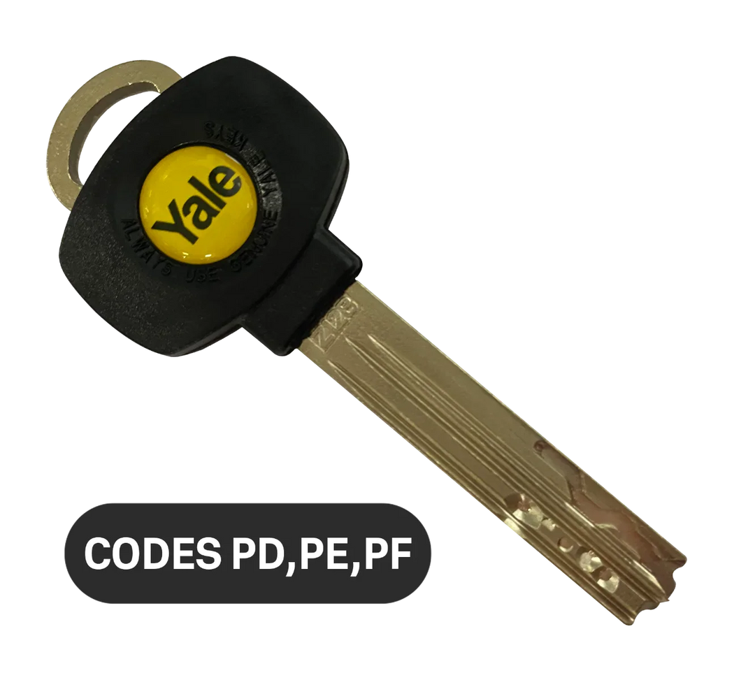 Yale Platinum 3 Star 10 pin (z12B) PD/PE/PF CODES