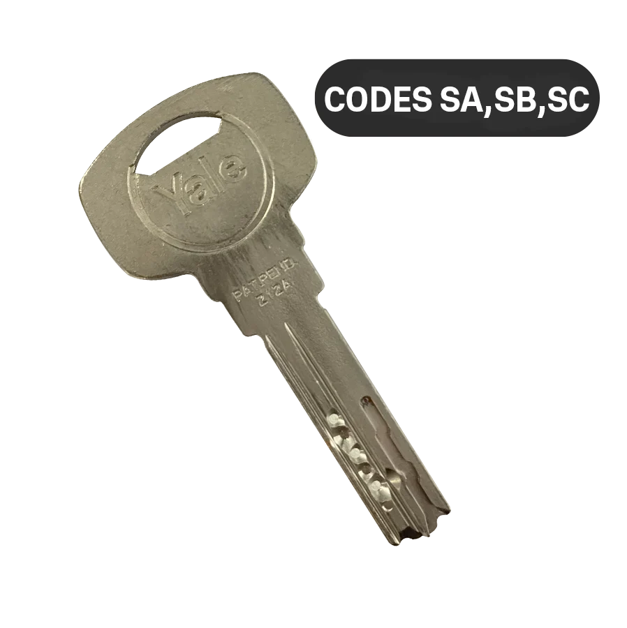 Yale Superior 1 Star SA/SB/SC codes