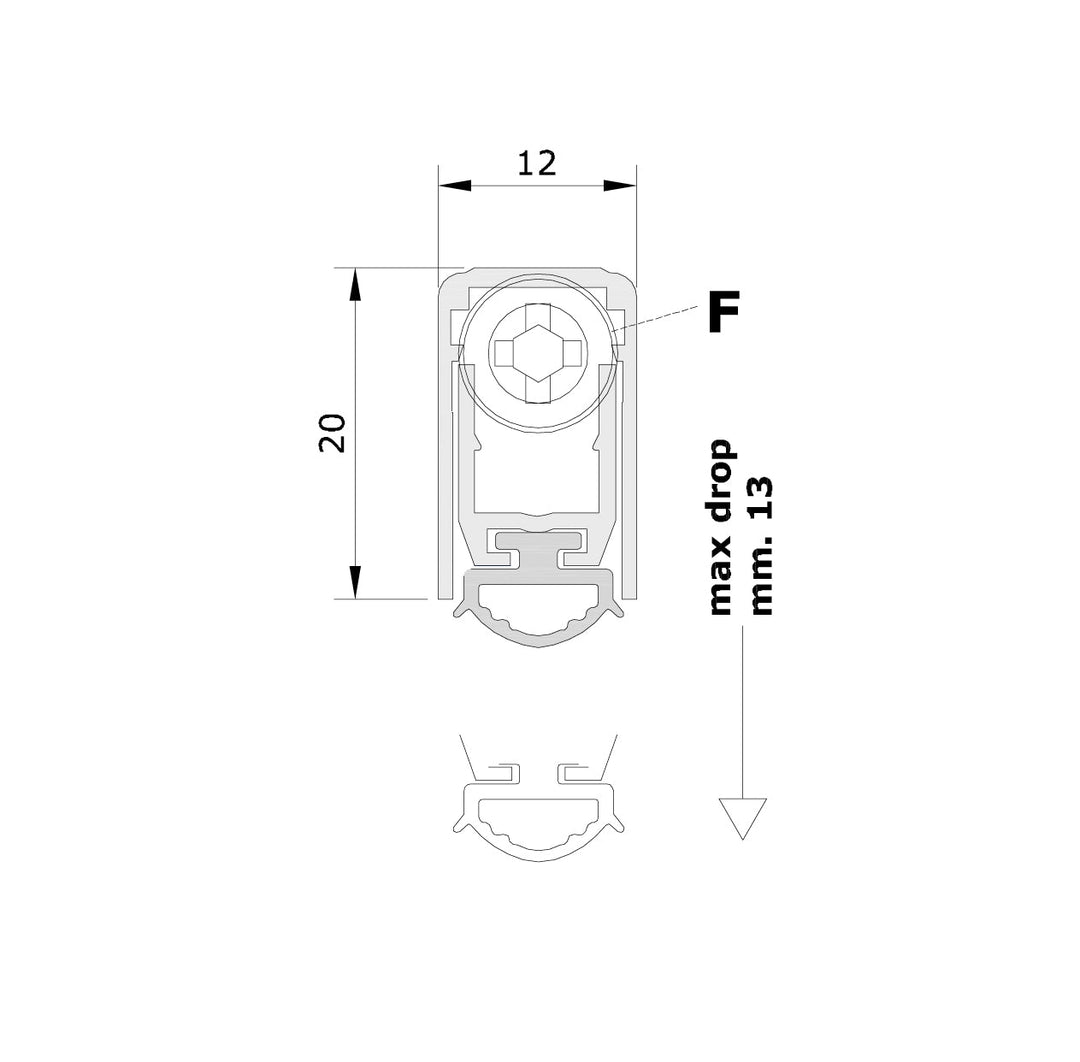 STS 422S Rout-Fit Auto Drop-Seal